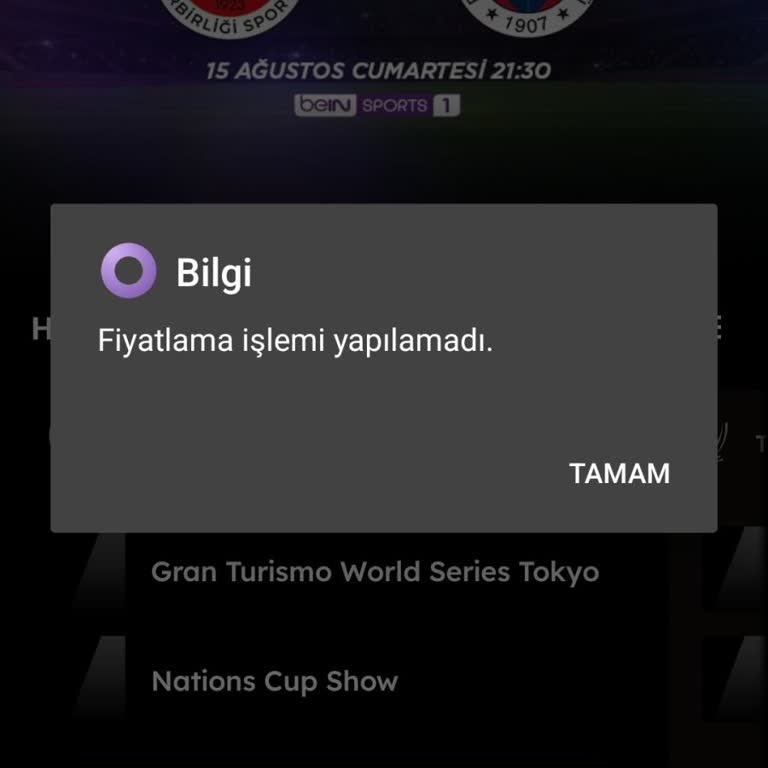 Ağustos Maç İzleme Sözünün İhlali Ve Fazla Fatura Şikayeti