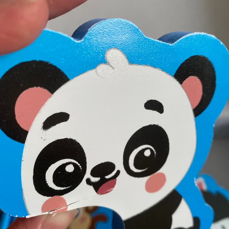 E‑Bebek'ten Yükselen Zeka Puzzle'ı Panda Figürü Kesik Çıktı