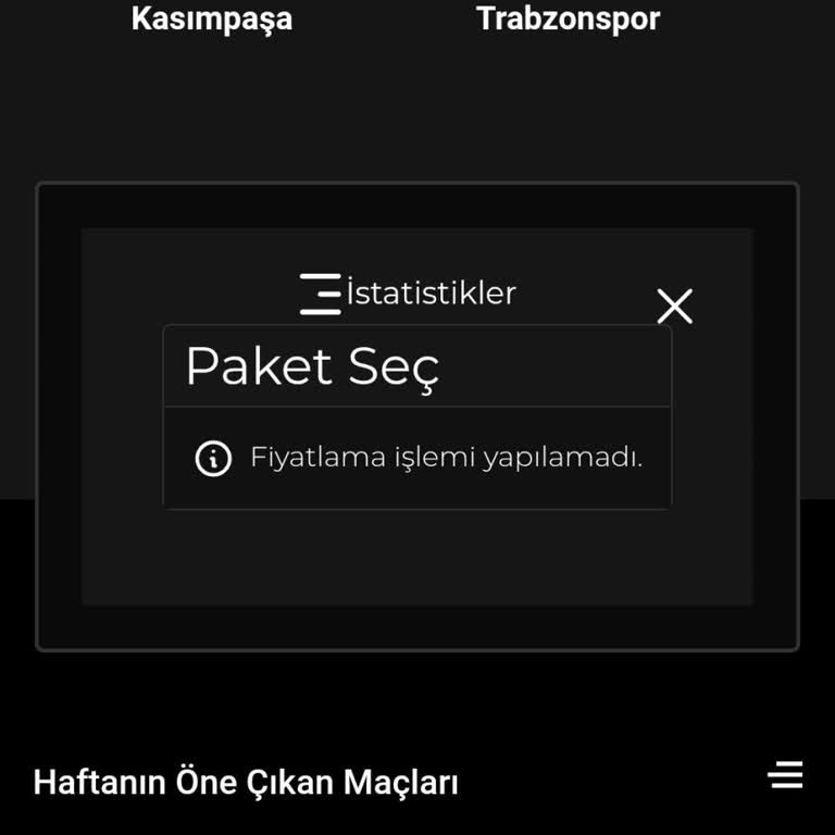 Öğrenci Paketi Maç İzleme Hatası Ve Müşteri Hizmetine Ulaşılamama