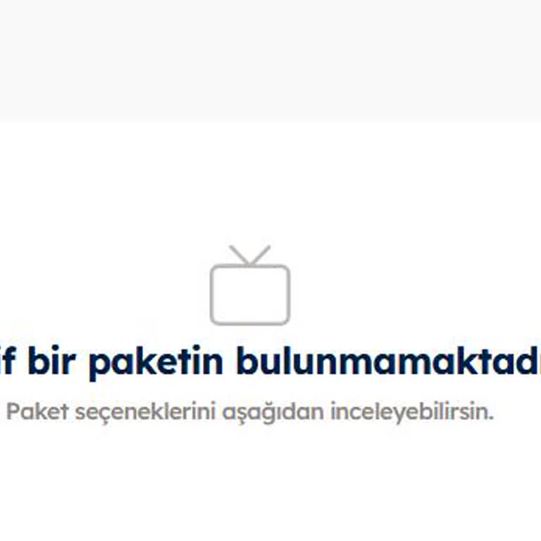 Satın Alınan Süper Dolu Paketi Görünmüyor Ve İade Talebi