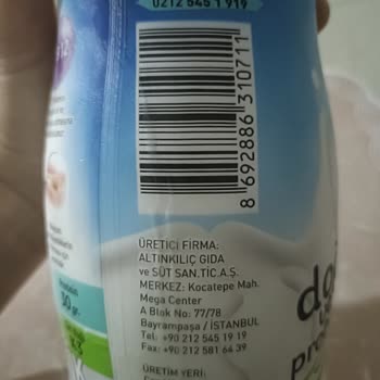 Altınkılıç Kefirinde Metalik Ve Yanık Tat Şikayeti