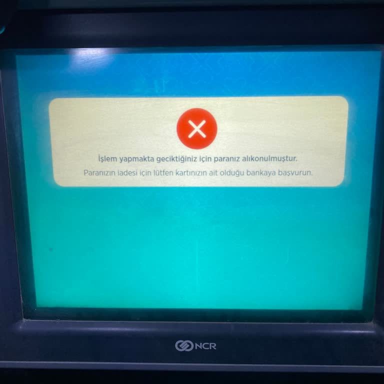 ATM Para Yuttu, Garanti Müşteri Hizmetleri Çözüm Sunamıyor