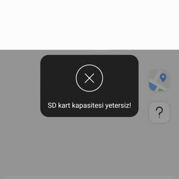 Araç Kameram Kayıt Durduruyor Ve SD Kart Hatası Garanti Kapsamında Değişim Talebi