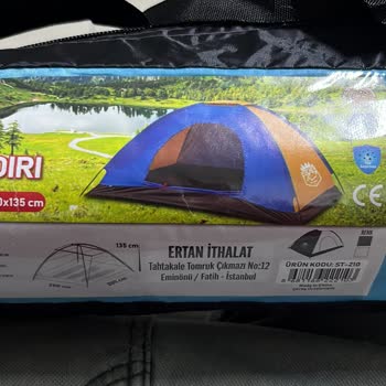 İlanla Uyumsuz Çadır Gönderildi Ve Satıcı Cevapsız Kaldı
