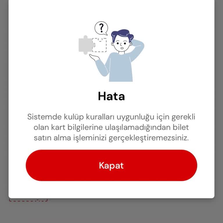 Passolig Bilet Satın Alımında Kart Bilgisi Hatası Ve Müşteri Desteği Sorunu
