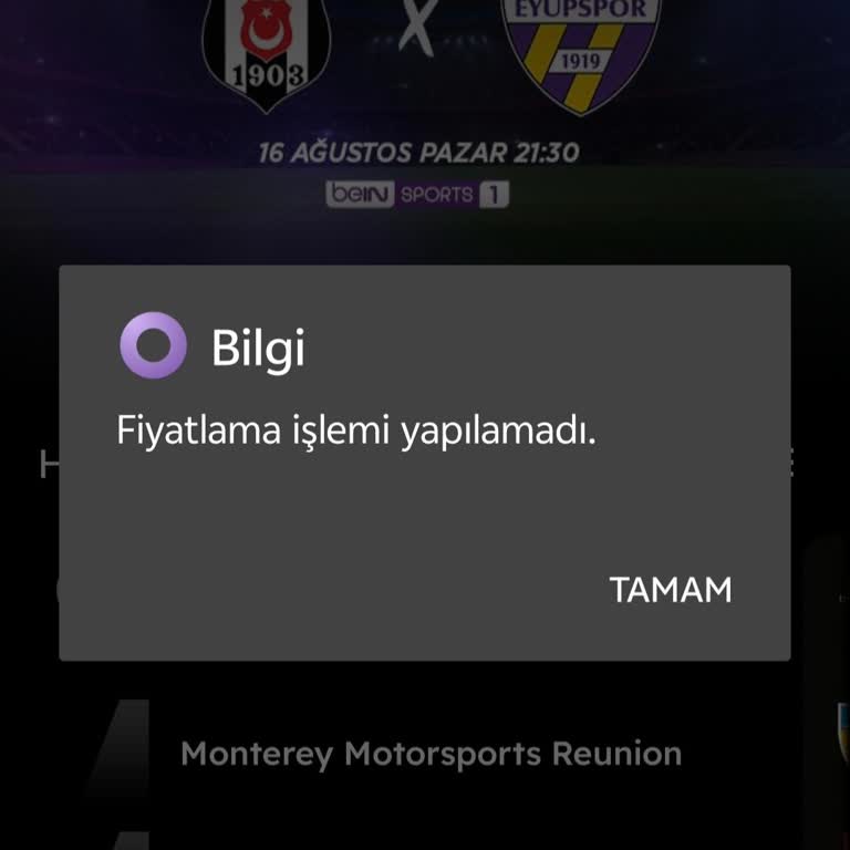 Bein Connect Üyeliği Aktif Edilmedi Ve Kanal Erişimi Sağlanamadı