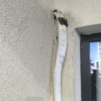 Samsung Klima Montaj Hataları Ve Servis İhmali Sonucu Duvar Su Hasarı
