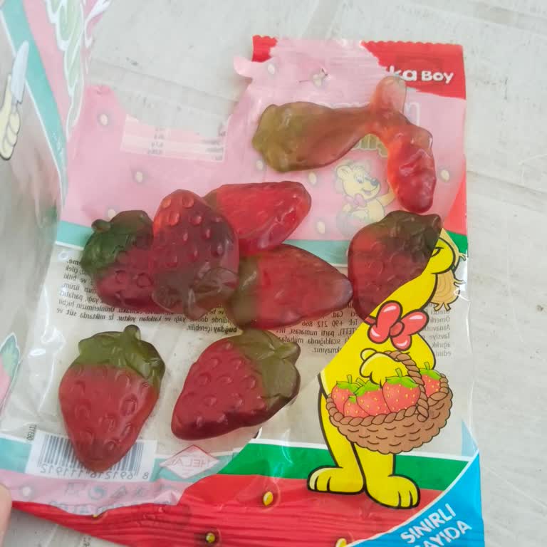 Haribo Çilek Jelibonunda Bozulmuş Görünüm Ve Güven Kaybı