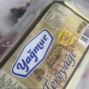 Yağmur Vakumlu Tereyağı Paketinde Saç Kılı 🤮