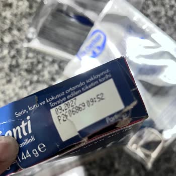 Vanilinli Krem Şanti Paketi İçinde Böcek Bulundu