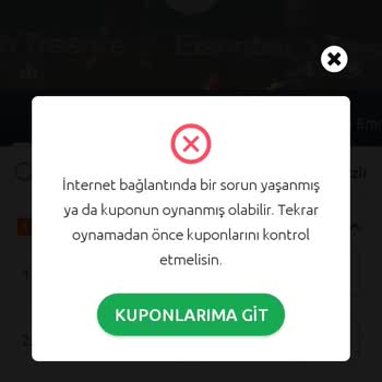 İnternet Kesintisi Nedeniyle Yetkisiz 3.000 TL’lik Kupon İşlemi Ve İade Talebi