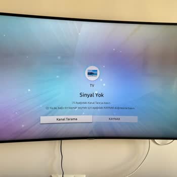 Güncelleme Sonrası Samsung TV'de Tüm Kanallar Silindi Ve Sinyal Yok