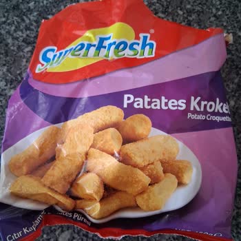 Superfresh Patates Kroketleri Kızartınca Şekilsiz Hamur Oldu