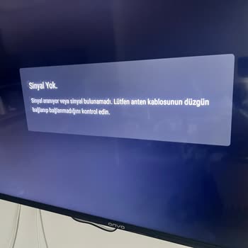 Onvo 55" Smart TV'de Sinyal Yok Sorunu Ve Kalıcı Çözüm Talebi