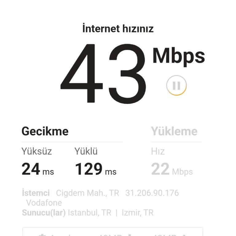 Vodafone Net'te Sürekli Bağlantı Kopmaları Ve Hız Sorunu Nedeniyle Cezasız İptal Talebi