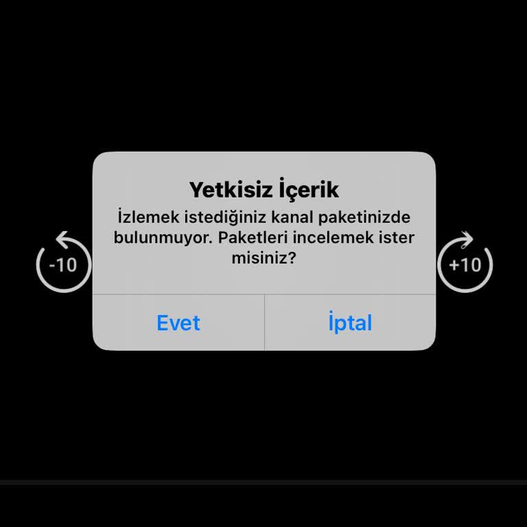 Üyeliğim Olmasına Rağmen Tod’da Paketim Yok Ve Yayınlara Erişemiyorum