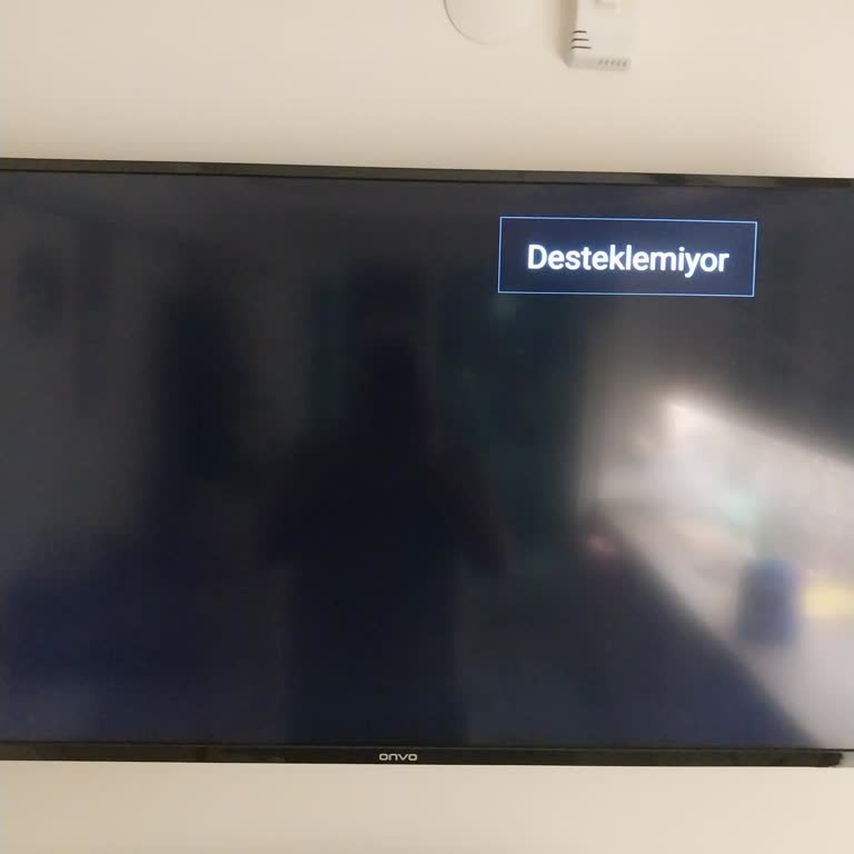 Onvo Televizyonda Güncelleme Sonrası TP Hatası Kanal Tarama Yapamıyor