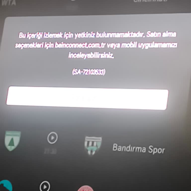 Smart TV'de Digiturk Yayını Açılmıyor, Müşteri Hizmetine Ulaşılamıyor