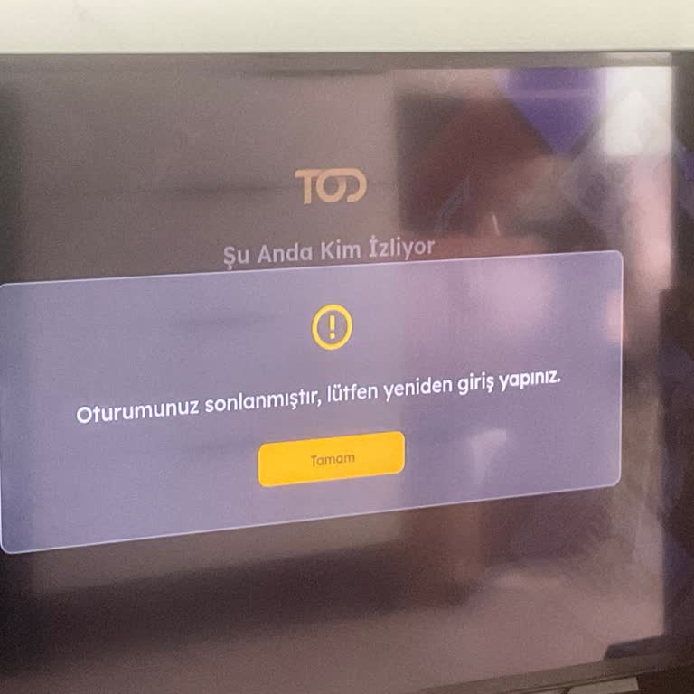 Spor Extra Paketi Tanımsız Ve Smart TV Tod Giriş Hatası