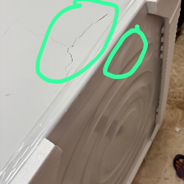 Kırık Kapaklı Çamaşır Makinesi Ve Yetersiz Satıcı Desteği