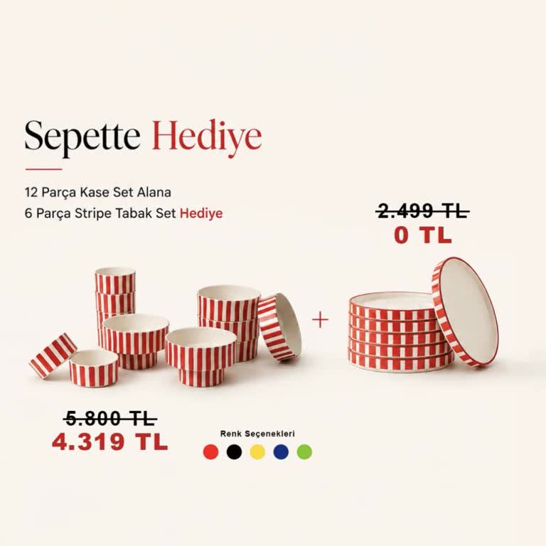 Teslim Edilmeyen Tabak Seti İçin İptal Ve 6.748 TL İade Talebi