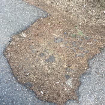 Büyükada Nizam Mahallesi’ndeki Derin Çukurlar Ve Bozuk Asfalt Acilen Onarılmalı