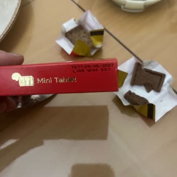 Eti Gıda Mini Tablet Çikolatası Bozuk, Müşteri Hizmetlerinden Cevap Gelmedi