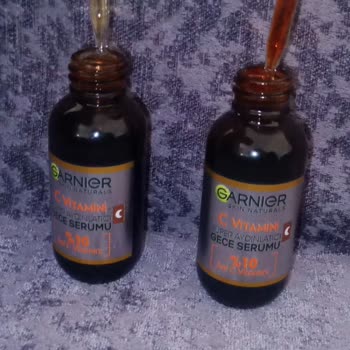 Oksitlenmiş Garnier C Vitamini Serumu Ciltte Yanma Ve Müşteri Hizmetleri İlgisizliği