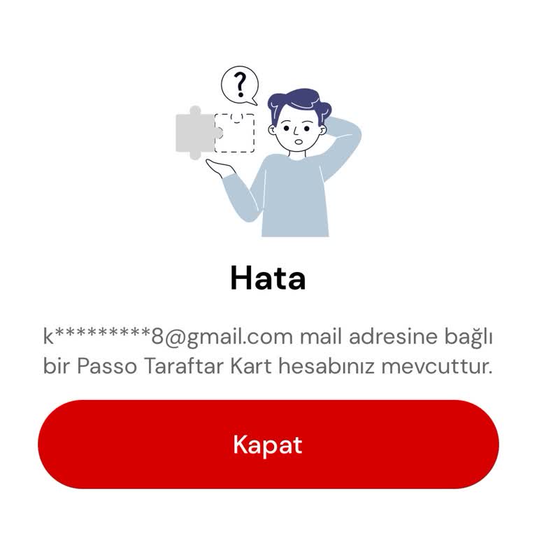 Passo Taraftar Kartı Aktive Edilemiyor