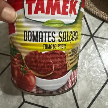 Happy Center'dan Aldığım Tamek Konserve Domates Salçasında Küflü Ürün
