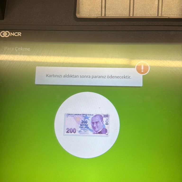 ATM’de 1000 TL Para Sıkışması Ve Müşteri Temsilcisinin Umursamaz Tutumu