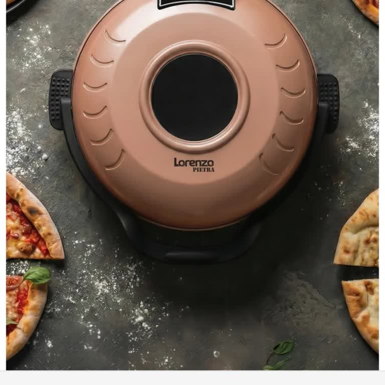 Lorenzo Pietra Elektrikli Pizza Fırını 5 Dakikada Pişirme Vaadi Gerçekleşmedi