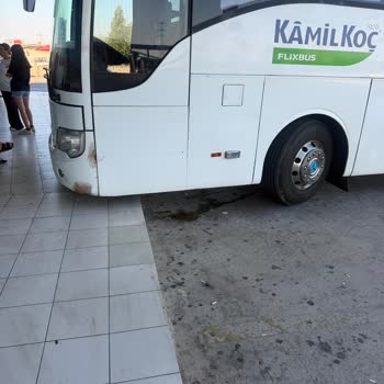 Kamil Koç Otobüsü Eski Ve Güvensiz, Şoförün Saygısız Tutumu