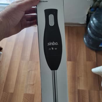Sinbo Blender Başlığı Kısa Sürede Eridi, Güvenliğine Güvenilemiyor
