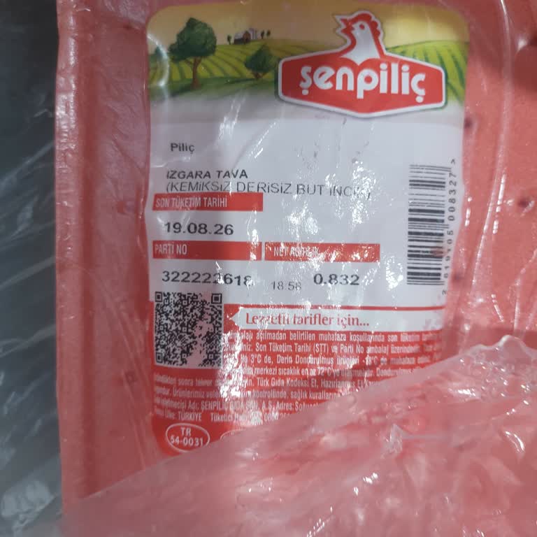 Şenpiliç Tavuk Ürününde Erken Bozulma Ve Sağlık Riski