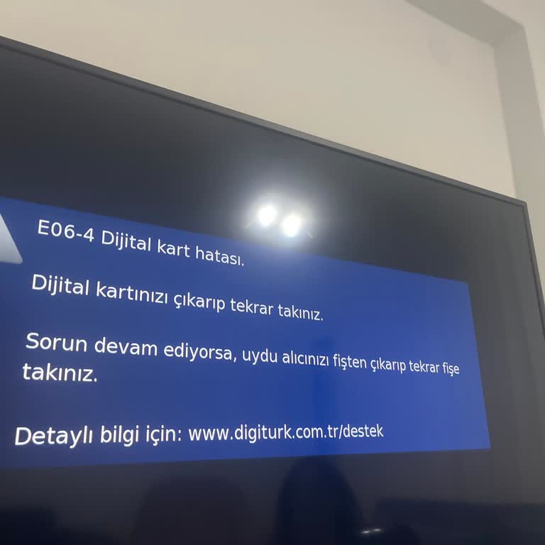 Dijital Kart Hatası Nedeniyle Yayın Alamama Ve Haksız Servis Ücreti İle Cayma Bedeli Şikayeti