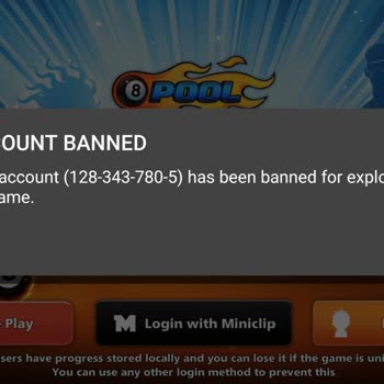 8 Ball Pool Account ID Banned for Exploiting Without Evidence