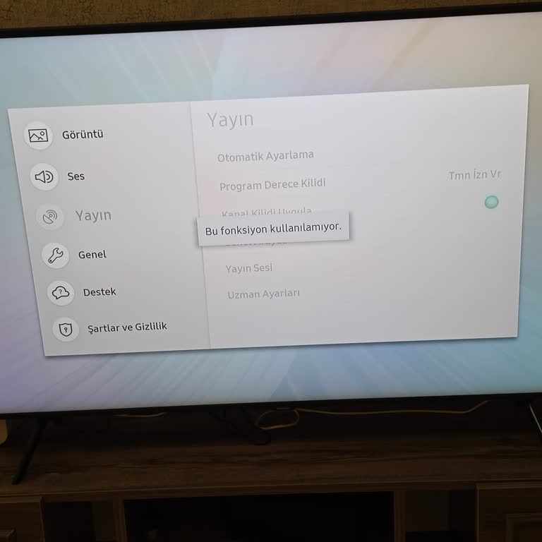 Uydu Değişikliği Sonrası Yayın Ayarları Engellendi, Samsung Desteği Yanıtsız