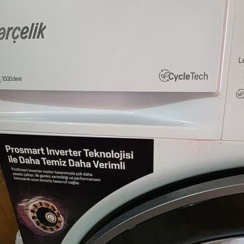 Arçelik 8100 MX Çamaşır Makinesi 10 Kullanımda Çalışmıyor Ve Kilit Simgesi Gösteriyor
