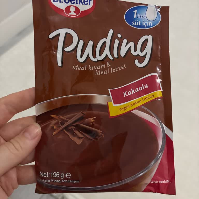 Dr Oetker Kakaolu Puding Bozuldu, Son Kullanma Tarihi Güvenimi Sarsıyor
