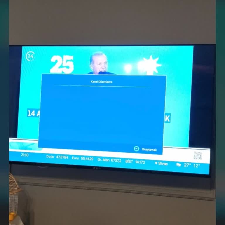 Fabrika Ayarına Döndürdükten Sonra Kanal Listesi Boş Ve Değiştirilemiyor
