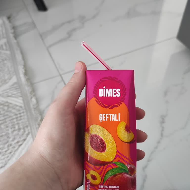 Dimes Şeftali Meyve Suyunda Aşırı Asitli Tat Şikayeti
