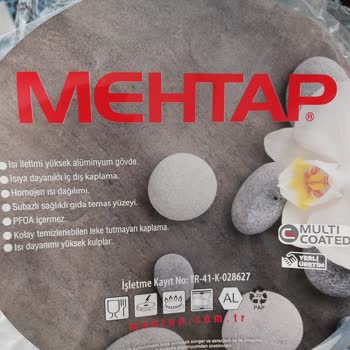 Mehtap Mutfak Eşyaları Multi Coated Tencere Kaplaması Hızla Çizildi