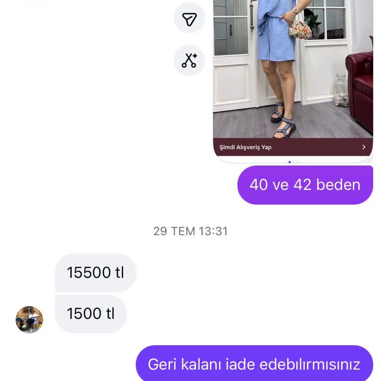 Eksik Takım Gönderimi Ve Yanıltıcı Fiyatlandırma Şikayeti