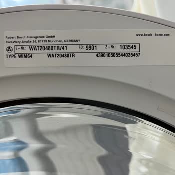 Garanti Süresinde Bosch Çamaşır Makinesi Gövdesi Paslanıyor, Servis Yardımı Reddetti