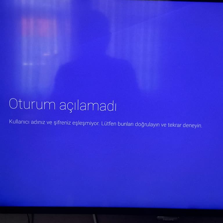 Philips Televizyonda Google Girişi Çalışmıyor