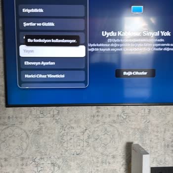 Samsung Yazılımsal Yayın Ayarı Sorunu İçin Garanti Kapsamında Ücretsiz Servis Talebi
