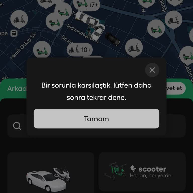 Martı’da Araç Çağırma Engeli Ve Hesabımın Açıklamasız Kısıtlanması
