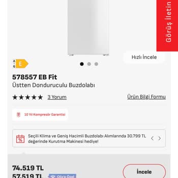 Arçelik Buzdolabı Fiyatı İki Günde 5 Bin TL Düştü, İade Talebi