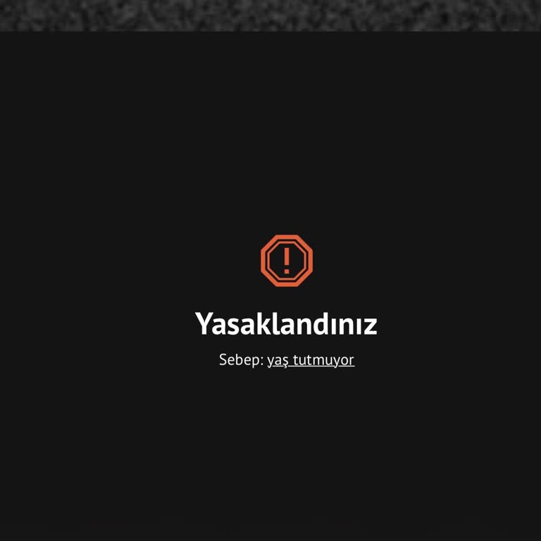 Kamera Çerçevesine Çocuk Girmesi Nedeniyle Haksız Yaş Tespiti Ve Kalıcı Yasak